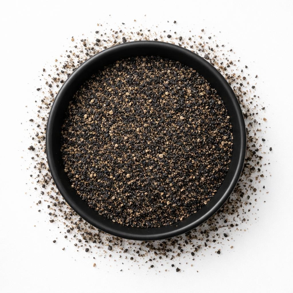 Pfeffer schwarz gemahlen mittelgrob
