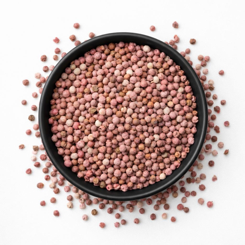 Pfeffer rosa ganz luftgetrocknet