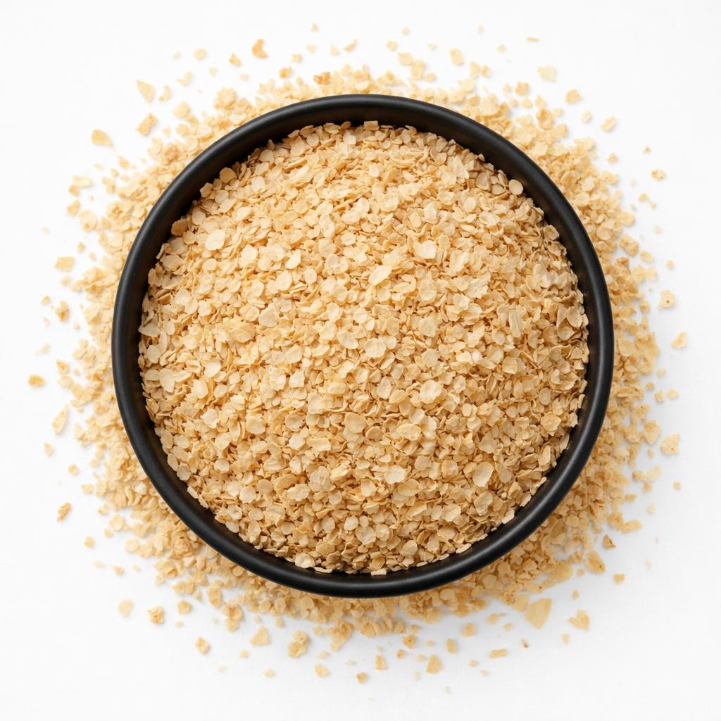 Knoblauchflocken luftgetrocknet