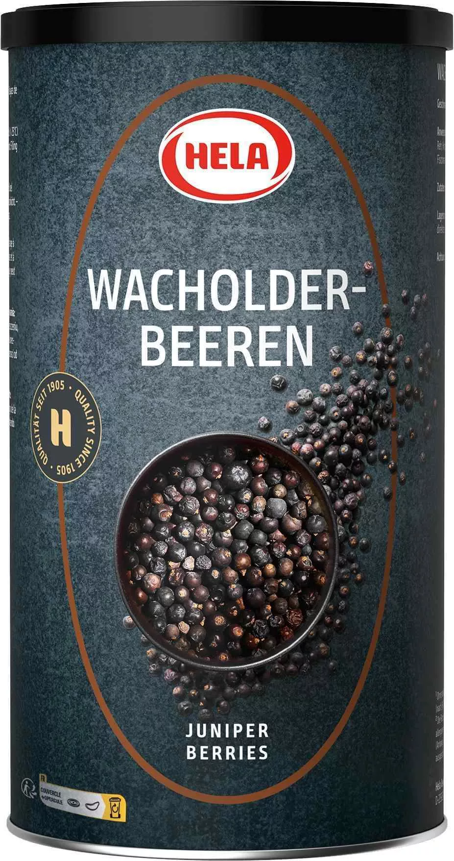 Hela Wacholderbeeren, GK-Dose