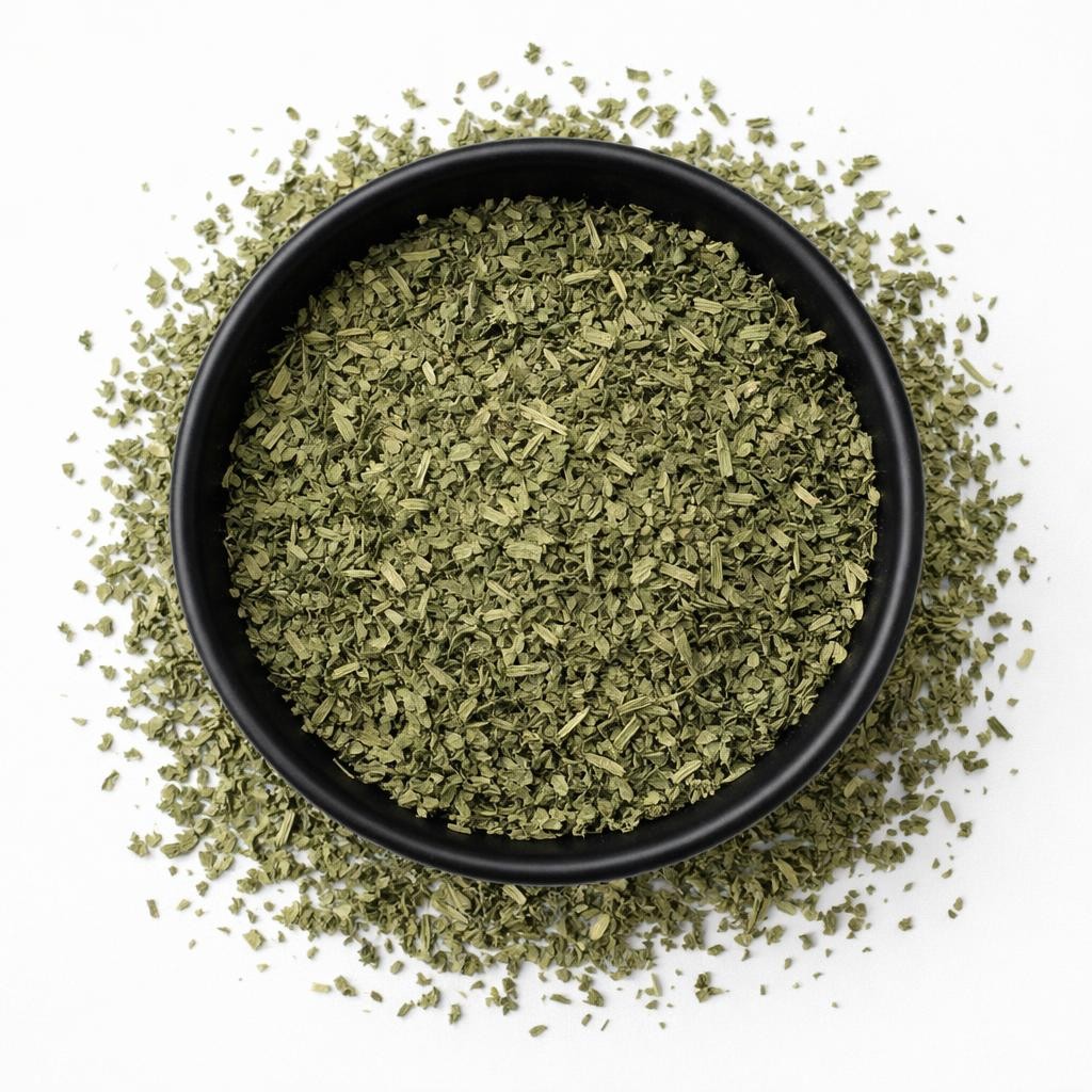 Bärlauchkraut geschnitten luftgetrocknet 3-4mm