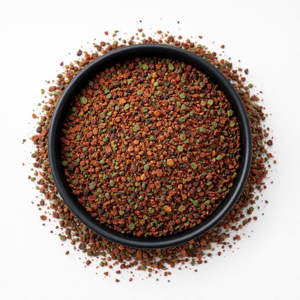 Paprikagranulat rot/grün 3-5mm