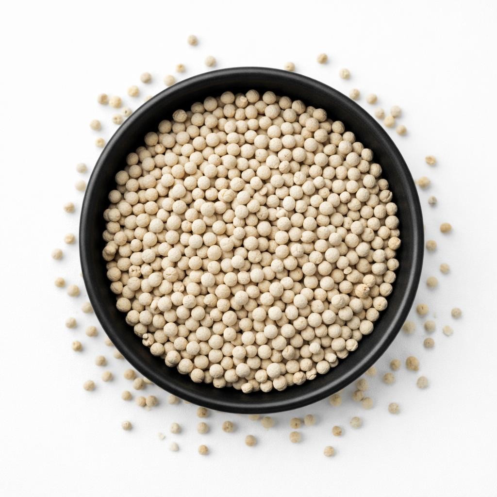 Bio Pfeffer weiß ganz