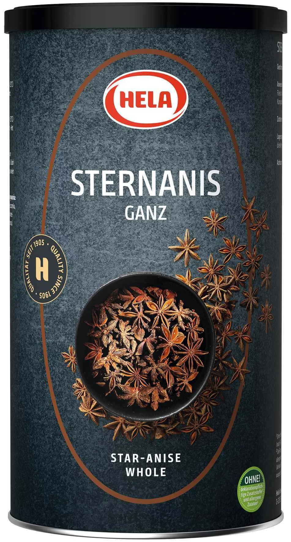 Hela Sternanis ganz, GK-Dose